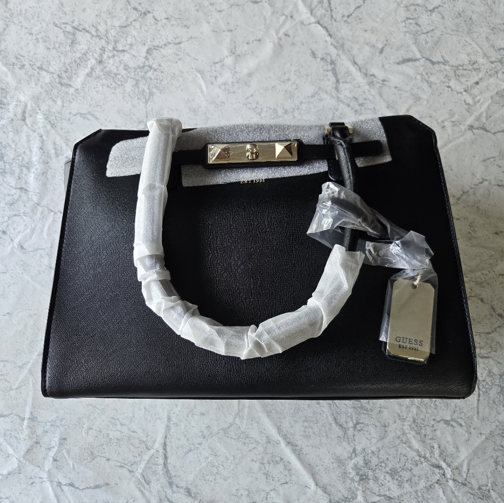 NWT Guess Black Large Handbag